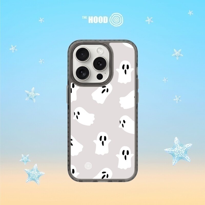 THE HOOD 夏日系列 捣蛋小鬼 适用苹果iPhone17/16/15/14/Plus/Pro/Max 气垫防摔手机保护壳镜面保护壳