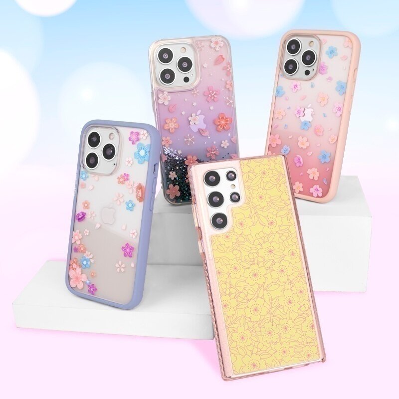 THE HOOD 櫻花系列 适用于苹果 iPhone17/16/15/14 Plus/Pro/Max 气垫防摔保护手机壳保护壳 十英尺跌落保护
