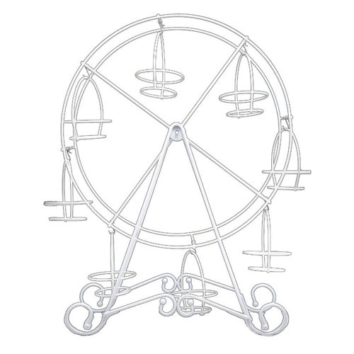 极速DIY Baking Flerris Wheel Cake Stand 8I Cup Rotating Cake