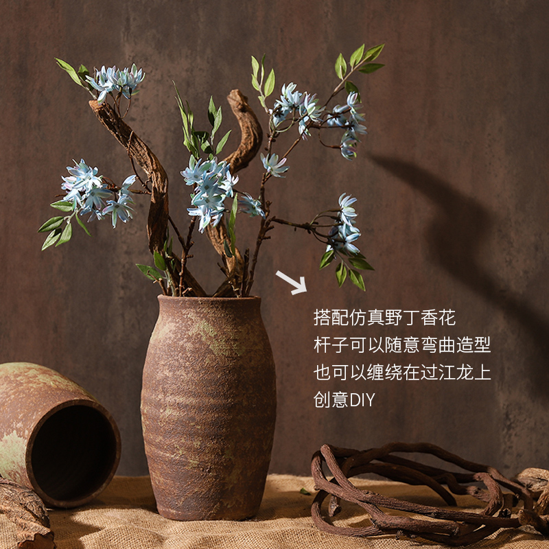 极速过江龙藤f摆件软装饰乾燥花乾燥树枝枯木树枝树藤乾枯造型藤