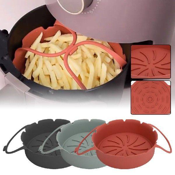 极速Reusable Accessories Nvon-Stick Basket Air Fryer Silicon