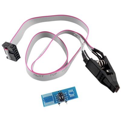 极速SOIC8 SOP8 T Clip For EEPROM 93CXX/25CXX/2R4CXX in-circu