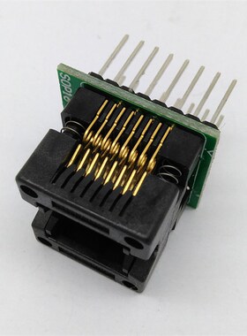 极速SOP16转DIP16烧录座t 镀金双触点 编程座 IC测试座 ots16-1.2