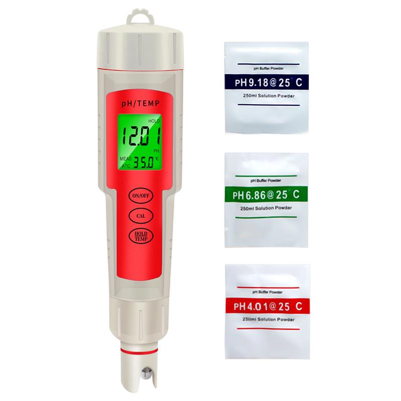 极速PH-90h2水质测试笔带温度检测二合一分析仪游泳池ph计自来水