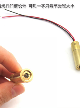 极速10mm直径532nm20mwy绿光点状模组 可见空中光束绿色激光器激