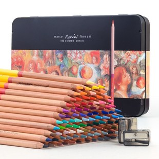 新品 Professional Pencil Colors Color 100 Renoir Maarco Oil