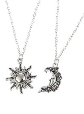 极速ena Lovers Couple Rock Punk Vintage Sunflower Unisex Nec