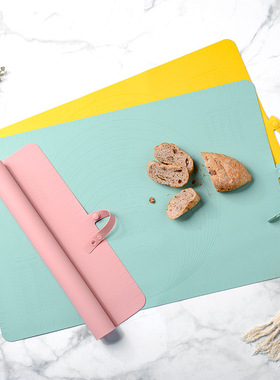 极速Baking Doughl Rolling Silicone Mat Pastry Sheet Non-Stic
