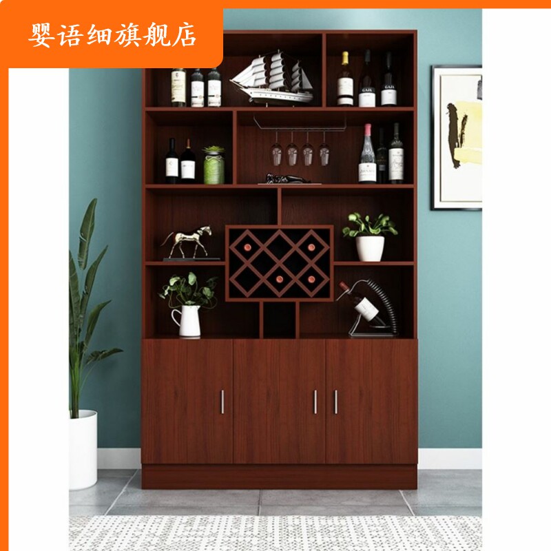 新品酒柜靠墙g落地现代家用简约客厅饭厅柜小红酒柜玄关隔断柜展