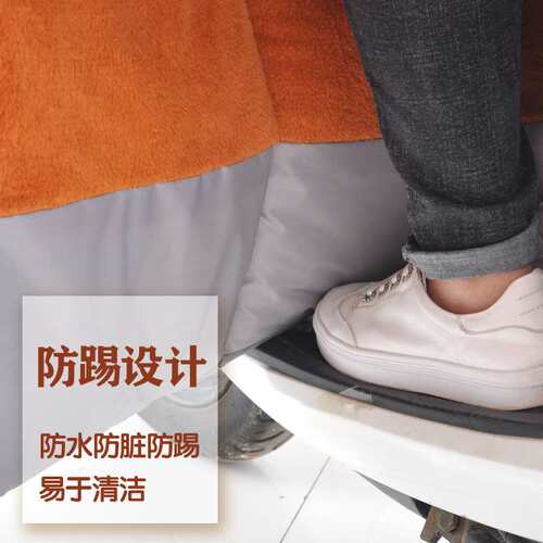 新品电动机车挡风被冬季加绒加厚电动自行车防寒T电瓶自行车防雨