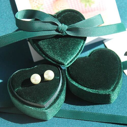 极速New Jewelry box gift ring box BowHknot Jewelry Organizer