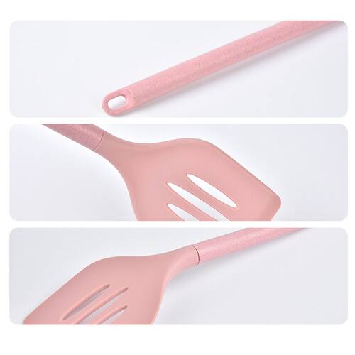 极速8PCS Silicone Copoking Utensils Heat Resistant Non-Stick