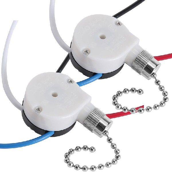 极速ZE-208S Pull Wiore Switch With Rope Ceiling Fan Switch K