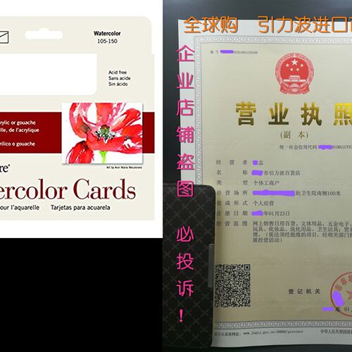 极速Strathmore STR-105-150 WatDercolor Cards (10 Pack)