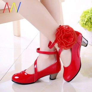 Footwear Girl 速發(fā)Girls Kids Shoes For Heels Baby Pump Runni