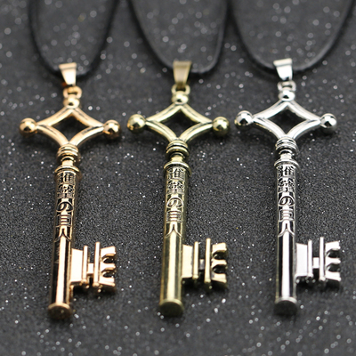 极速Attack On Titan Necklacwe Eren Key Shingeki No Kyojin Pe