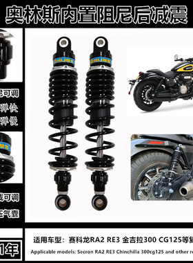 极速阿普利亚SR MAX250/300 飞致A150 CG125 GN GS125改装后减震