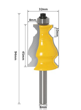 极速8mm Shangk Picture Frame Router Bits Tenon Tungsten Carb
