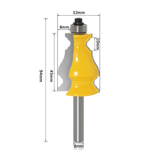 极速8mm Shangk Picture Frame Router Bits Tenon Tungsten Carb