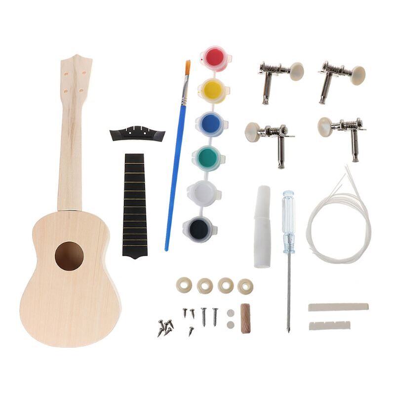 极速A  DIY Ukulele Kit Musical InCstrument Accessories Hawai