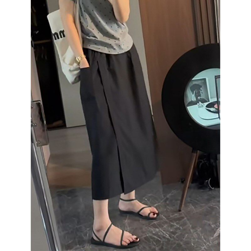 新品大码女2g025新款夏季薄款山本工装小个子裙裤胖妹妹显瘦休闲