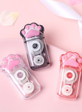 极速5mm * 6m White Out Cutwe Cat Claw Correction Tape Pen Sc