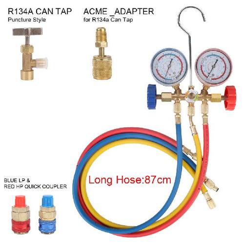 新品Fit for R12 R22 R4r04A R134A Air Condition Refrigeration