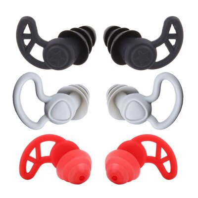 新品1 Pair Waterproopf Silicone Moldable Noise Cancelling So
