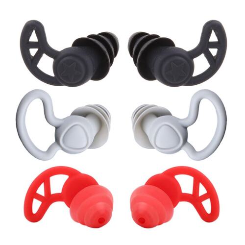 新品1 Pair Waterproopf Silicone Moldable Noise Cancelling So