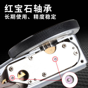 极速三丰c杠杆百分表千分表红宝石钨钢测量头校表头高精度万向磁