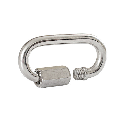 极速304  不锈钢m快速接环连接环跑道扣连接扣 梅陇锁三角  滑翔