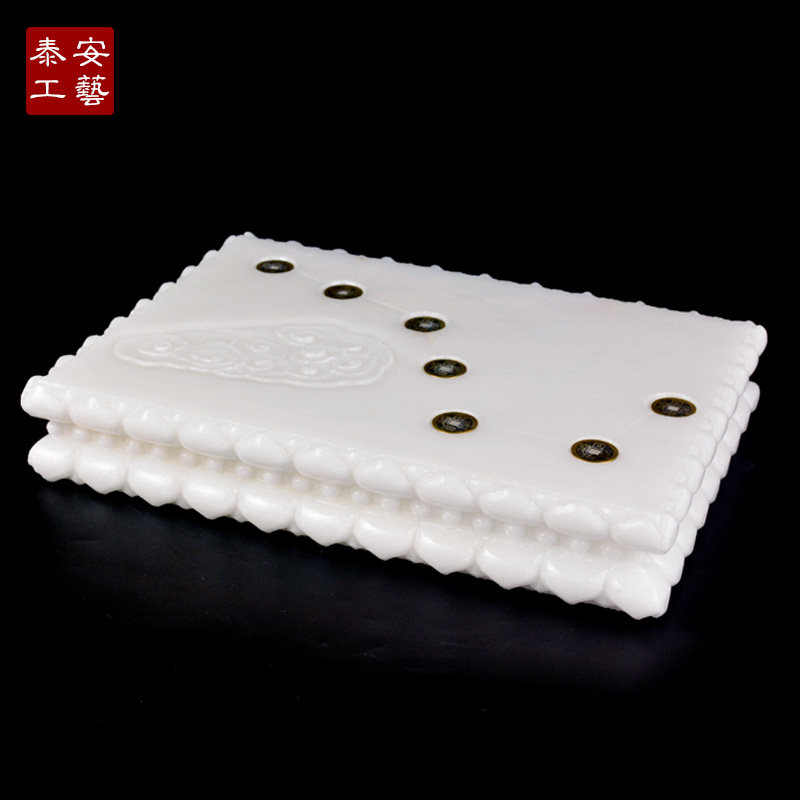 新品汉白玉莲花七星棺宝s床棺床墓穴下葬陪葬用品骨灰盒垫板墓地