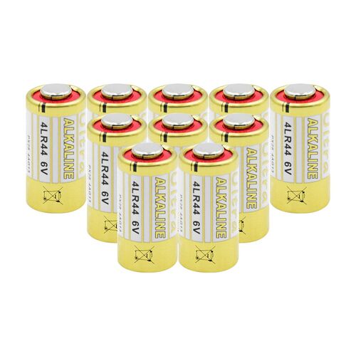 极速10PCS 150imAh 6V 4LR44 Battery 4A76 A544V 4034PX PX28A L