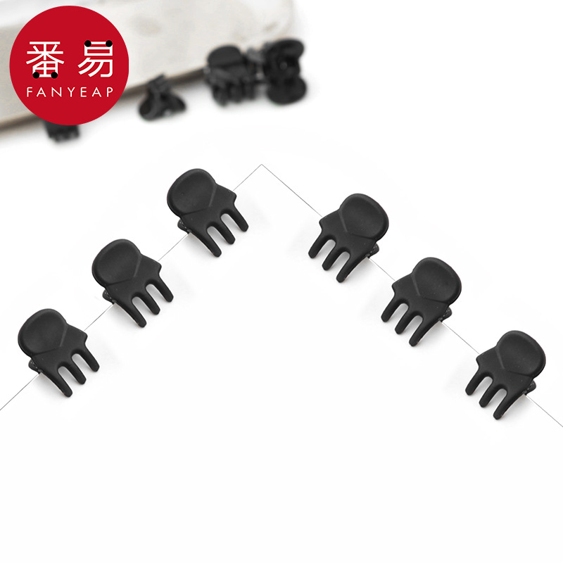 J抓夹/小/刘海BA1S43-头顶发饰半扎发发夹简约碎发侧边夹
