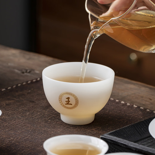 素烧冰种璞玉主人杯定制