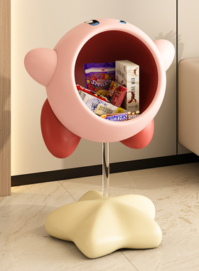 速发创意星之卡比零食架轻奢客纳柜地摆件收厅床头落装饰乔迁新居