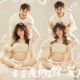 速发孕妇服照拍装 情侣室内小清新影妈咪大肚照摄孕衣服在家拍