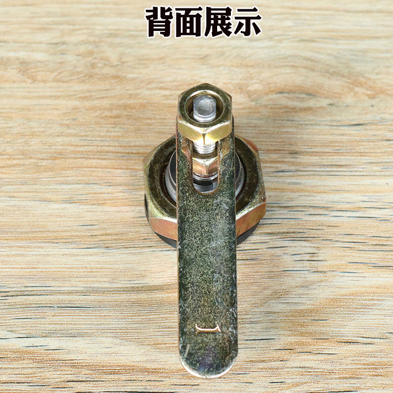 速发电梯三角锁 70MM厅门层门门锁摆杆 广日直板型机械匙锁胆配件