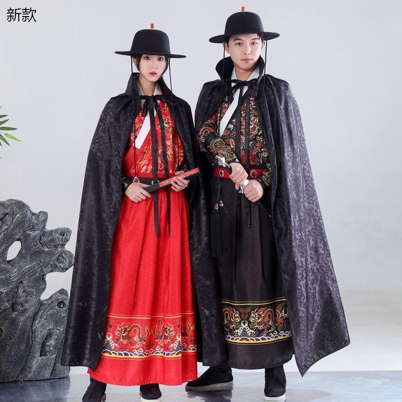 速发明制汉服男飞鱼服锦衣卫绣春刀蟒袍武侠风生中学生古装中式龙