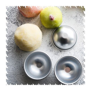 速发雪媚娘制作模具杯冻皮大圆的磨具半福球形烘焙青团果做模工具