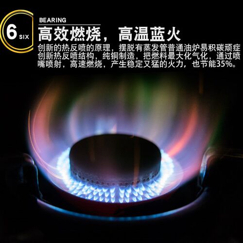 新品爱玩客AG53汽油炉便u携式野营油炉 户外一体炉头送挡风板油瓶