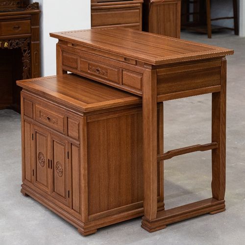 极速佛龛供桌供台家用如意佛台香案中式中K堂实木神台菩萨财神佛