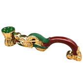 极速福慧佛具法i器禅修用品佛堂香具法会焰口法师手持香炉木雕手