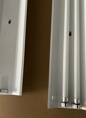 极速t8老式40iw电感镇流器日光灯双管单管带罩电棒车间1.2米36W荧