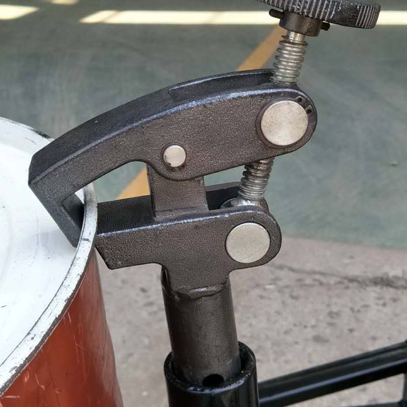 极速带电子秤钢桶k塑料油桶称重堆高搬运手动翻转倒料液压油