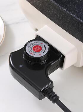 新品202c3新款韩式多功能麦饭石方锅家用大容量电火锅双管加热一