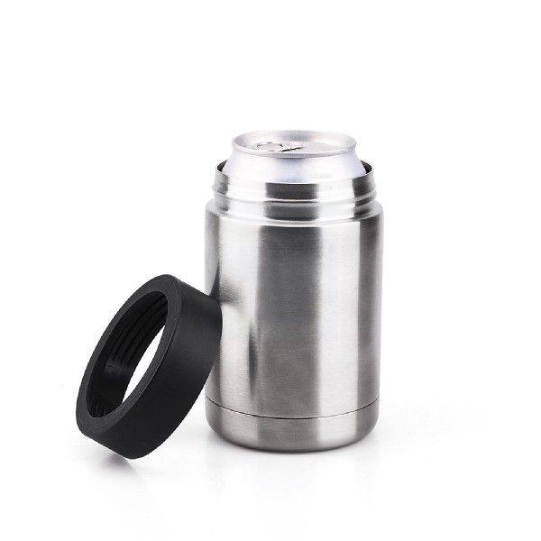 极速12oz Beer Cooler Steel Beer Bottle Can Holder VDouble Wa