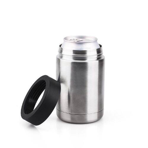 极速12oz Beer Cooler Steel Beer Bottle Can Holder VDouble Wa