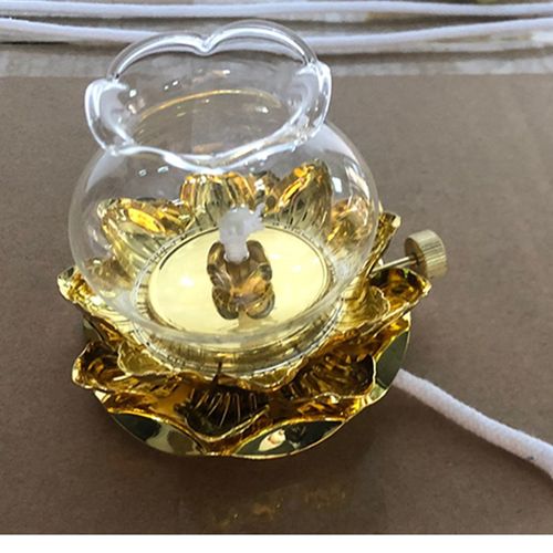 极速油灯罩酥油灯配件供佛灯长明灯佛前供灯O防风罩灯芯火苗调节