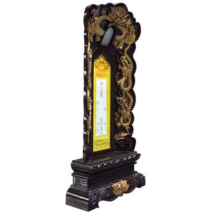 福慧佛具禅修用品法器r佛堂佛龛香炉祖先牌位灵位三龙牌位37c 新品